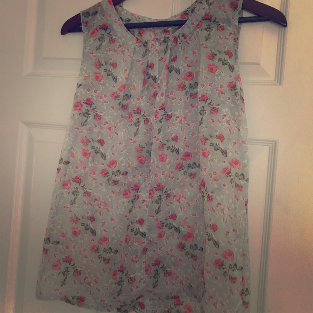 Small Rose Designer Tank